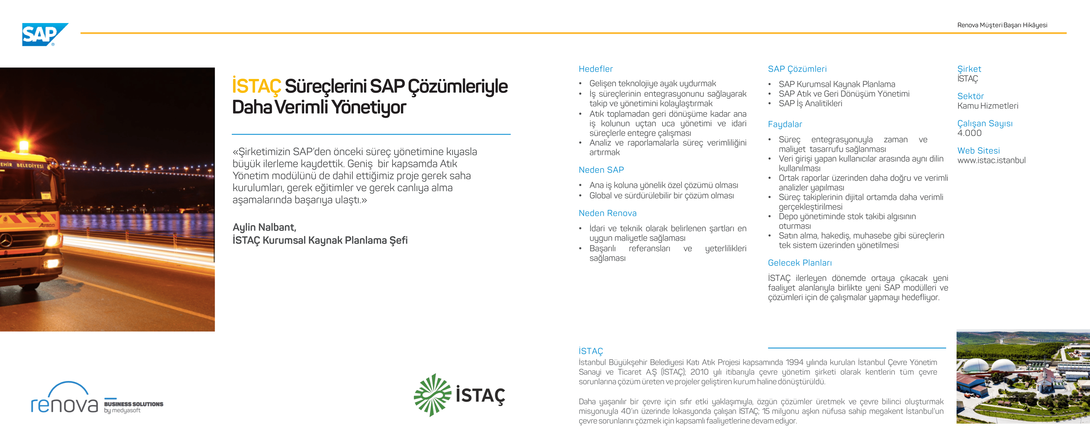 İstaç SAP Projesi Başarı Hikayesi